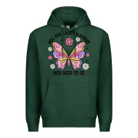 Sports Green you are exactly where you need to be Premium Hoodie - MaliasSmallBusiness