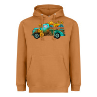 Meerkat farm truck with sunflower Heavyweight Hoodie - HRA Design Shop
