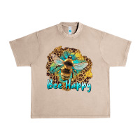 French Oak bee happy Urban Heavy Tee - Artiststas