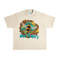 Sandshell bee happy Urban Heavy Tee - Artiststas