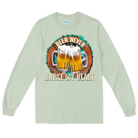 Matcha beer never broke my heart Long Sleeve Tee - texasbilliewilder