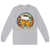 Moon Dust beer never broke my heart Long Sleeve Tee - texasbilliewilder