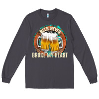 Smoke beer never broke my heart Long Sleeve Tee - texasbilliewilder