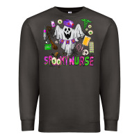 Smoke spooky nurse Premium Sweatshirt - AdoDesignShop