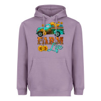 Lavender farm truck  farm life with sunflower Heavyweight Hoodie - HRA Design Shop