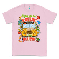 Bubblegum Pink they see me rolling they waiting Classic Tee - texasbilliewilder