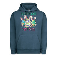 Pigment Midnight Navy chilling with my peeps Urban Hoodie - MaliasSmallBusiness