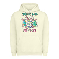 Pigment Pistachio chilling with my peeps Urban Hoodie - MaliasSmallBusiness