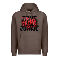 Coffee true crime junkie Premium Hoodie - MaliasSmallBusiness