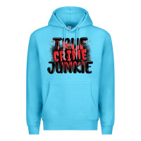 Ocean Blue true crime junkie Premium Hoodie - MaliasSmallBusiness