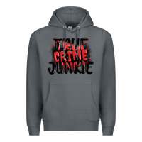 Rock true crime junkie Premium Hoodie - MaliasSmallBusiness
