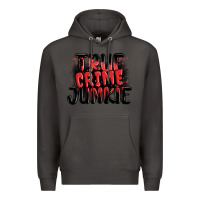 Smoke true crime junkie Premium Hoodie - MaliasSmallBusiness