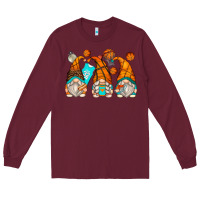 Burgundy basketball gnomes Long Sleeve Tee - Zillion Design Studio