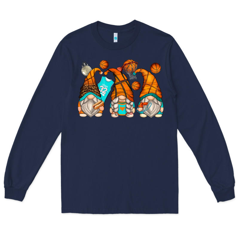 Basketball Gnomes Long Sleeve Tee by Zillion Design Studio | Teevron