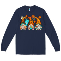 Navy basketball gnomes Long Sleeve Tee - Zillion Design Studio