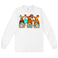 White basketball gnomes Long Sleeve Tee - Zillion Design Studio