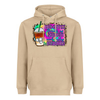 Mushroom iced coffee sarcasm Heavyweight Hoodie - RacoonDesign
