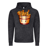 Vintage Black nugget and nuggets basket Vintage Hoodie - AdoDesignShop
