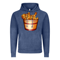Vintage Denim nugget and nuggets basket Vintage Hoodie - AdoDesignShop