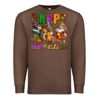 Chestnut happy hallothanksmas Premium Sweatshirt - AdoDesignShop
