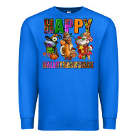 True Royal happy hallothanksmas Premium Sweatshirt - AdoDesignShop