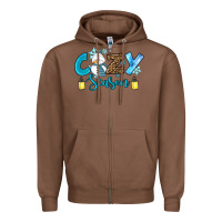 Chestnut cozy season winter Zipper Hoodie - RanaPortraitStore