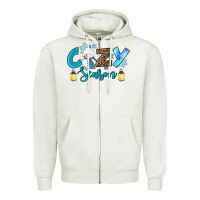 Oatmeal Heather cozy season winter Zipper Hoodie - RanaPortraitStore