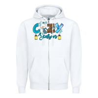 White cozy season winter Zipper Hoodie - RanaPortraitStore