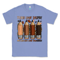 Colony Blue teach love inspire motivation lead encourage Classic Tee - Zillion Design Studio