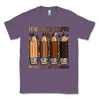 Lavender teach love inspire motivation lead encourage Classic Tee - Zillion Design Studio