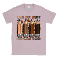 Lilac teach love inspire motivation lead encourage Classic Tee - Zillion Design Studio