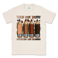 Natural teach love inspire motivation lead encourage Classic Tee - Zillion Design Studio