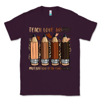 Plum teach love inspire motivation lead encourage Classic Tee - Zillion Design Studio