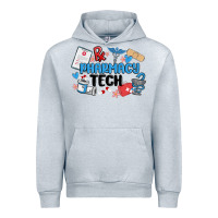 Heather Grey pharmacy tech Urban Hoodie - MaliasSmallBusiness