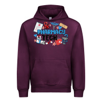 Mauve Wine pharmacy tech Urban Hoodie - MaliasSmallBusiness
