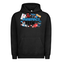 Pigment Black pharmacy tech Urban Hoodie - MaliasSmallBusiness