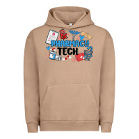 Pigment Burro pharmacy tech Urban Hoodie - MaliasSmallBusiness