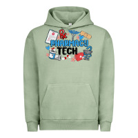 Pigment Oil Green pharmacy tech Urban Hoodie - MaliasSmallBusiness