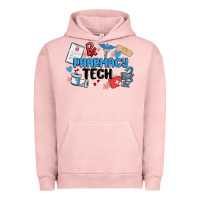 Pigment Salmon pharmacy tech Urban Hoodie - MaliasSmallBusiness