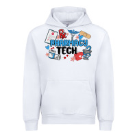 White pharmacy tech Urban Hoodie - MaliasSmallBusiness
