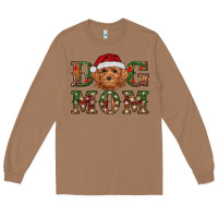 Toasted Coconut Christmas Toy Poodle Dog Mom Long Sleeve Tee - RanaPortraitStore
