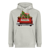 Moon Dust Christmas trees truck Heavyweight Hoodie - FaDigitalArtStudio
