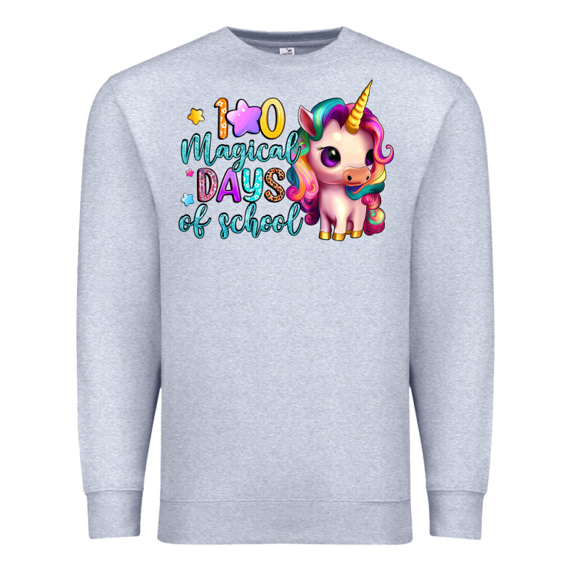 100 Magical Days Of School Premium Sweatshirt by Artiststas | Teevron
