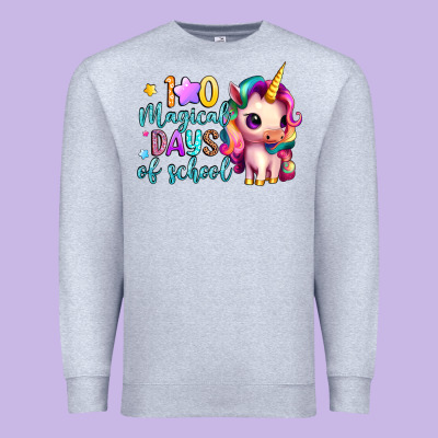 100 Magical Days Of School Premium Sweatshirt Designed By Artiststas