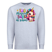 Heather Grey 100 magical days of school Premium Sweatshirt - Artiststas