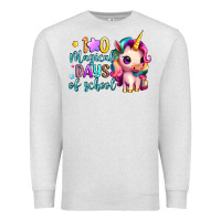 Oatmeal Heather 100 magical days of school Premium Sweatshirt - Artiststas