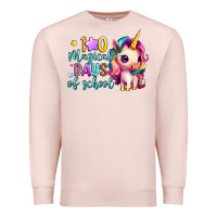 Pale Pink 100 magical days of school Premium Sweatshirt - Artiststas
