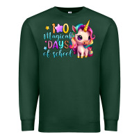 Sports Green 100 magical days of school Premium Sweatshirt - Artiststas