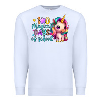 White 100 magical days of school Premium Sweatshirt - Artiststas
