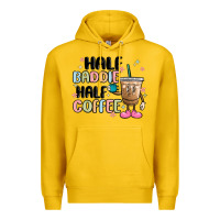 Lemon half baddie half coffee Premium Hoodie - MaliasSmallBusiness